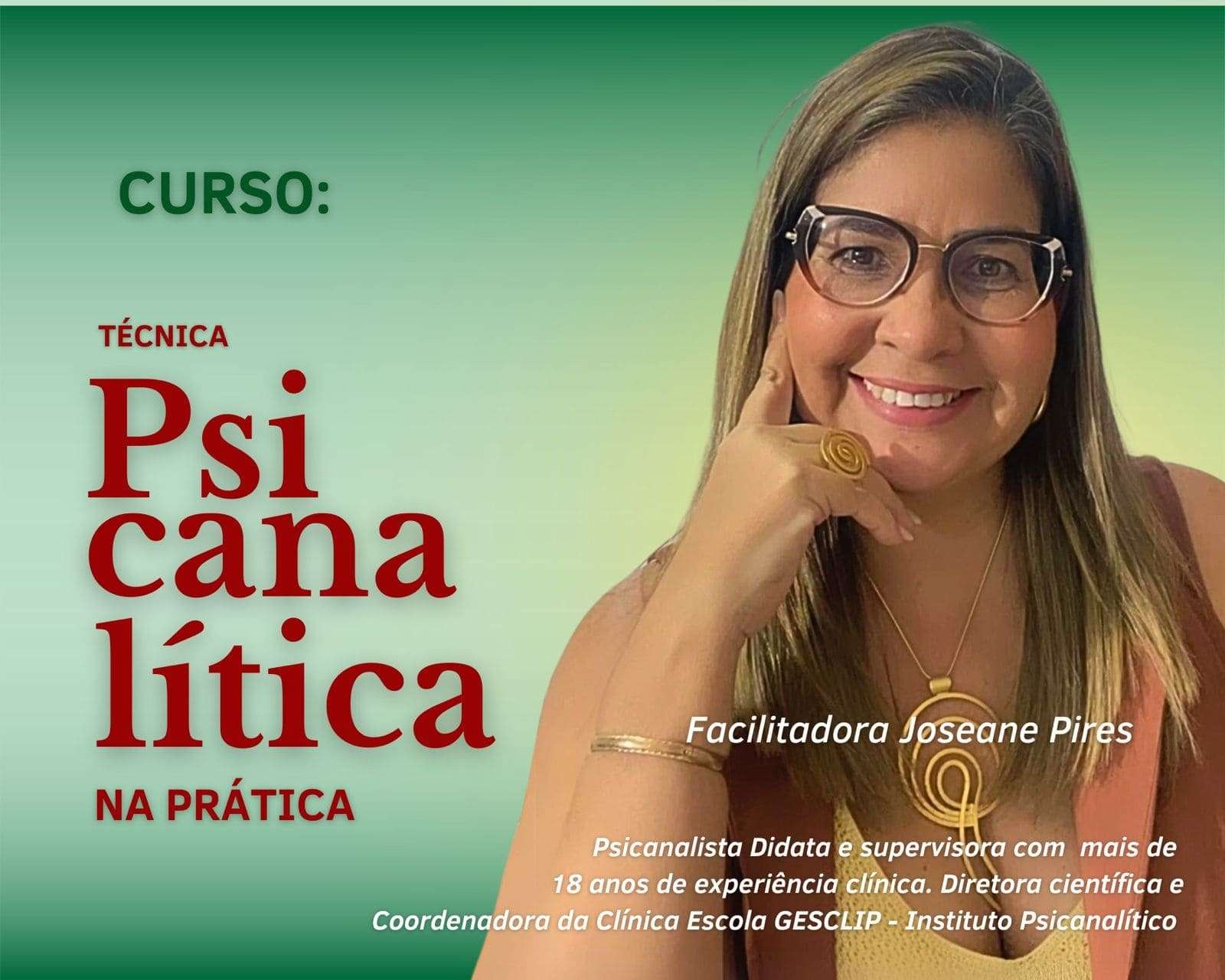 Curso Técnica Psicanalítica